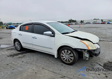 2012 Nissan Sentra 2.0 from USA, damaged, VIN 3N1AB6AP5CL683644
